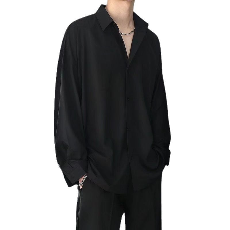Men's Casual Long Sleeve Blouse Mune Fashion