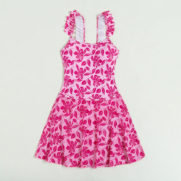 Women’s swimsuit dress with floral pattern Mune Fashion
