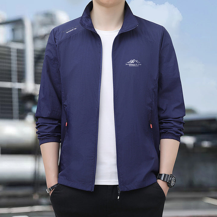 Men's Lightweight Outdoor Jacket with Practical Pockets Mune Fashion