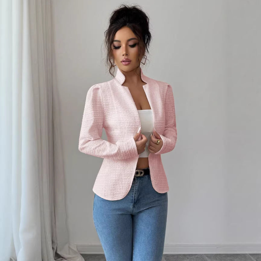 Women's elegant and timeless blazer jacket