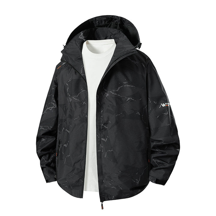 Men's Lightweight Functional Jacket with Hood Mune Fashion