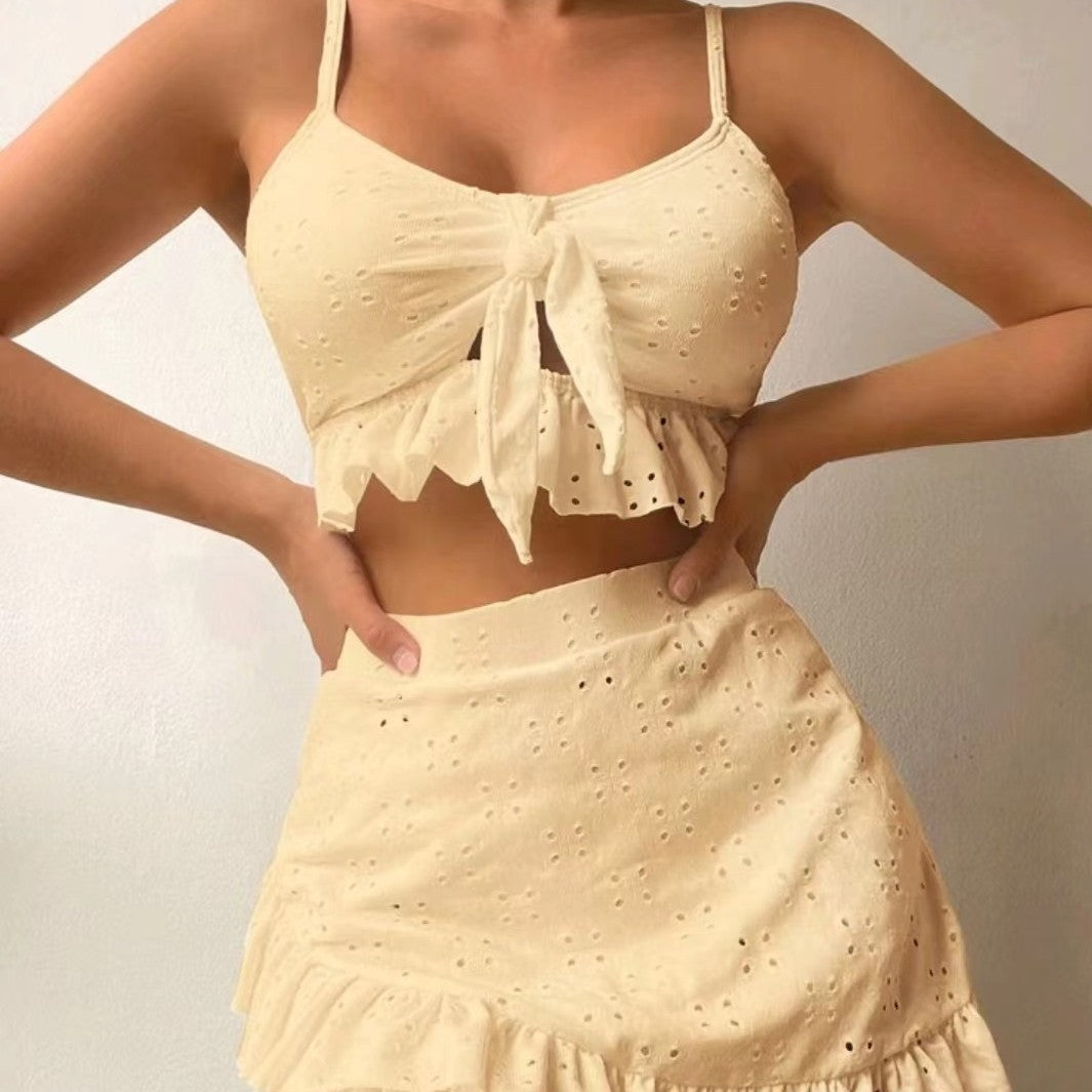 Women's Crop Top and Skirt Set Mune Fashion