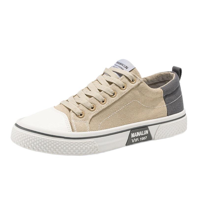 Men's Sporty Sneakers with Contrasting Inserts Mune Fashion
