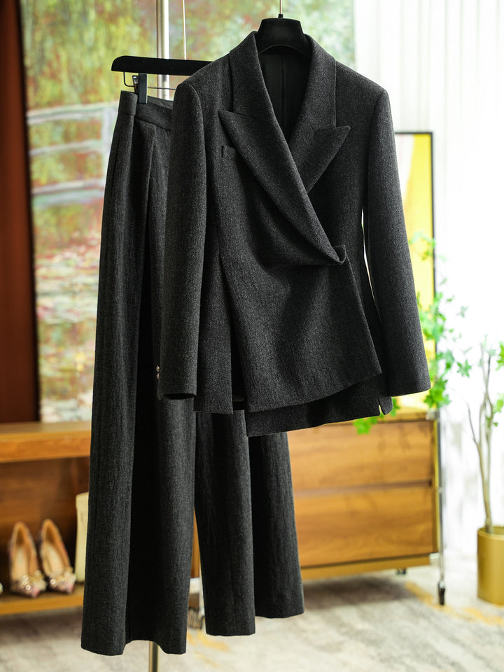 Women's Elegant Two-Piece Suit Set Mune Fashion