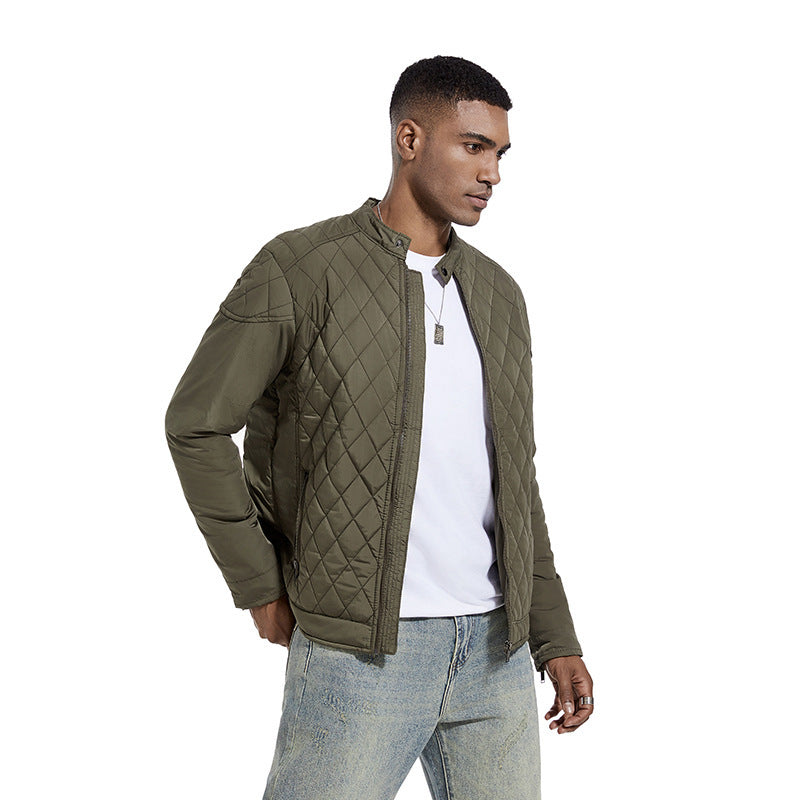 Men's elegant and thermal insulated quilted jacket Mune Fashion