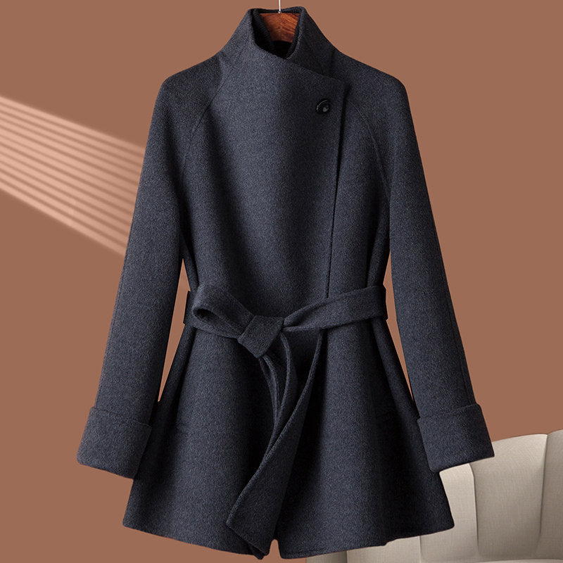 Women's Elegant and Classic Trench Coat Mune Fashion