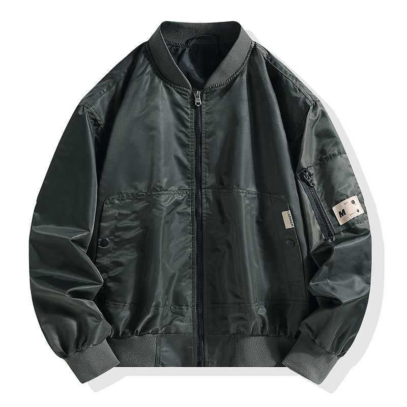 Men's Sporty Lightweight Bomber Jacket Mune Fashion