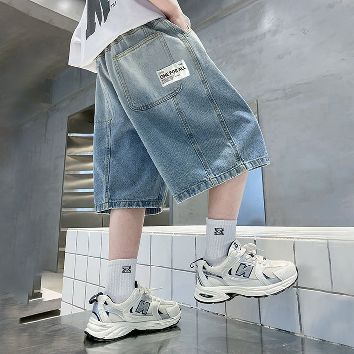 Unisex trendy Denim Shorts with practical pockets Mune Fashion