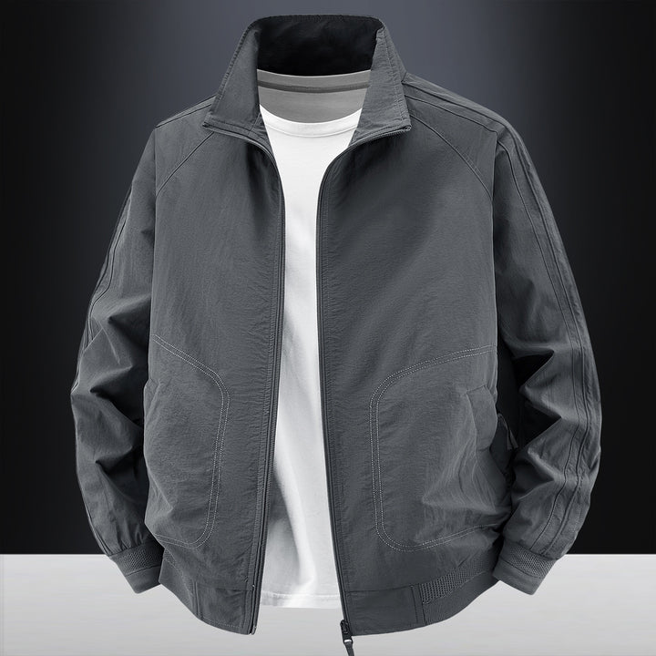 Men's leisure jacket with high collar Mune Fashion