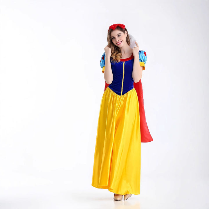 Girl Princess Costume with Tulle and Ruffle Details Mune Fashion