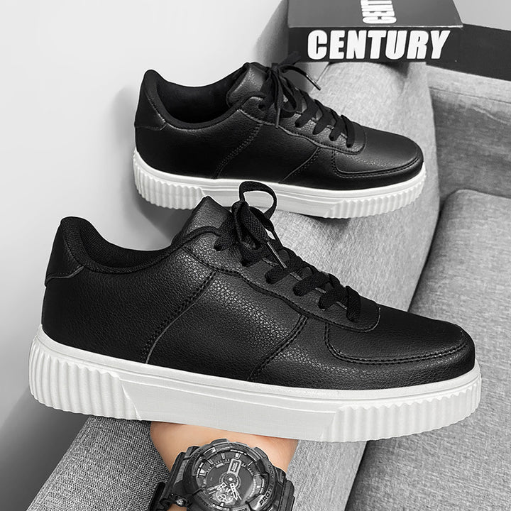 Unisex Platform Low-Top Sneaker with padded entry and textured rubber outsole Mune Fashion