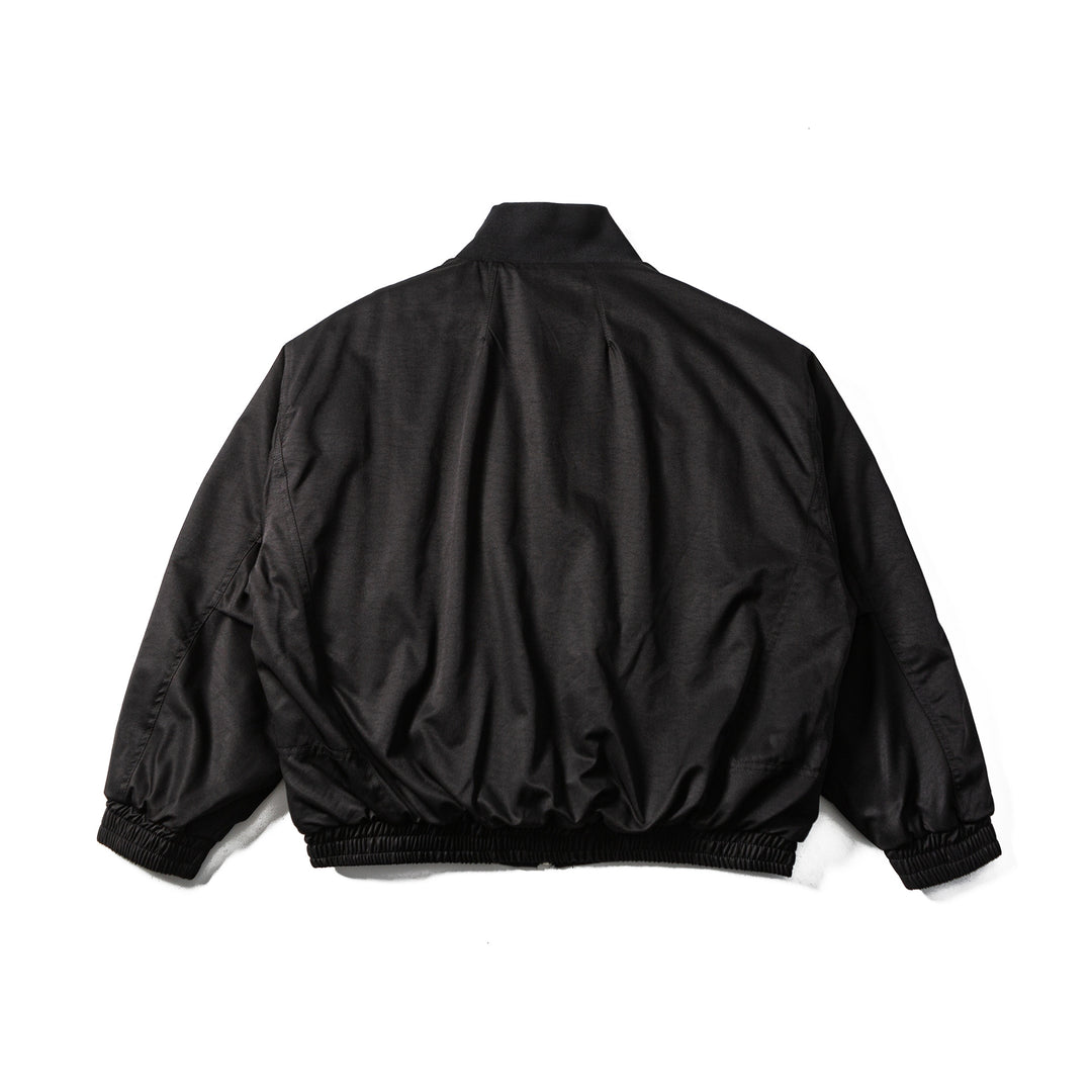 Unisex Short Cut Boxy Bomber Jacket Mune Fashion