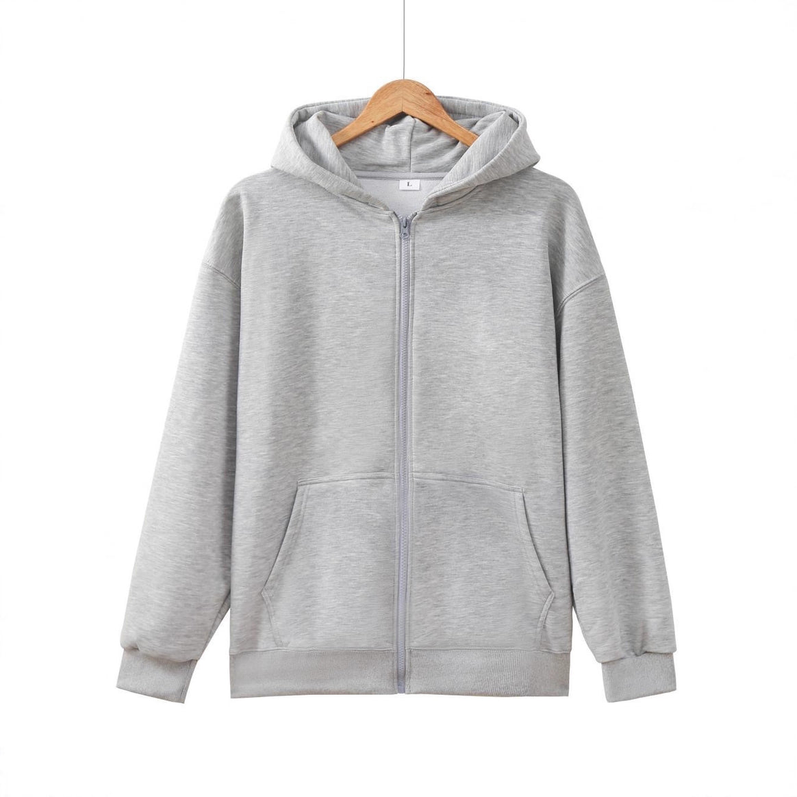 Unisex nan lightweight zip hoodie with brushed inner French terry, flat seams and kangaroo pockets Mune Fashion