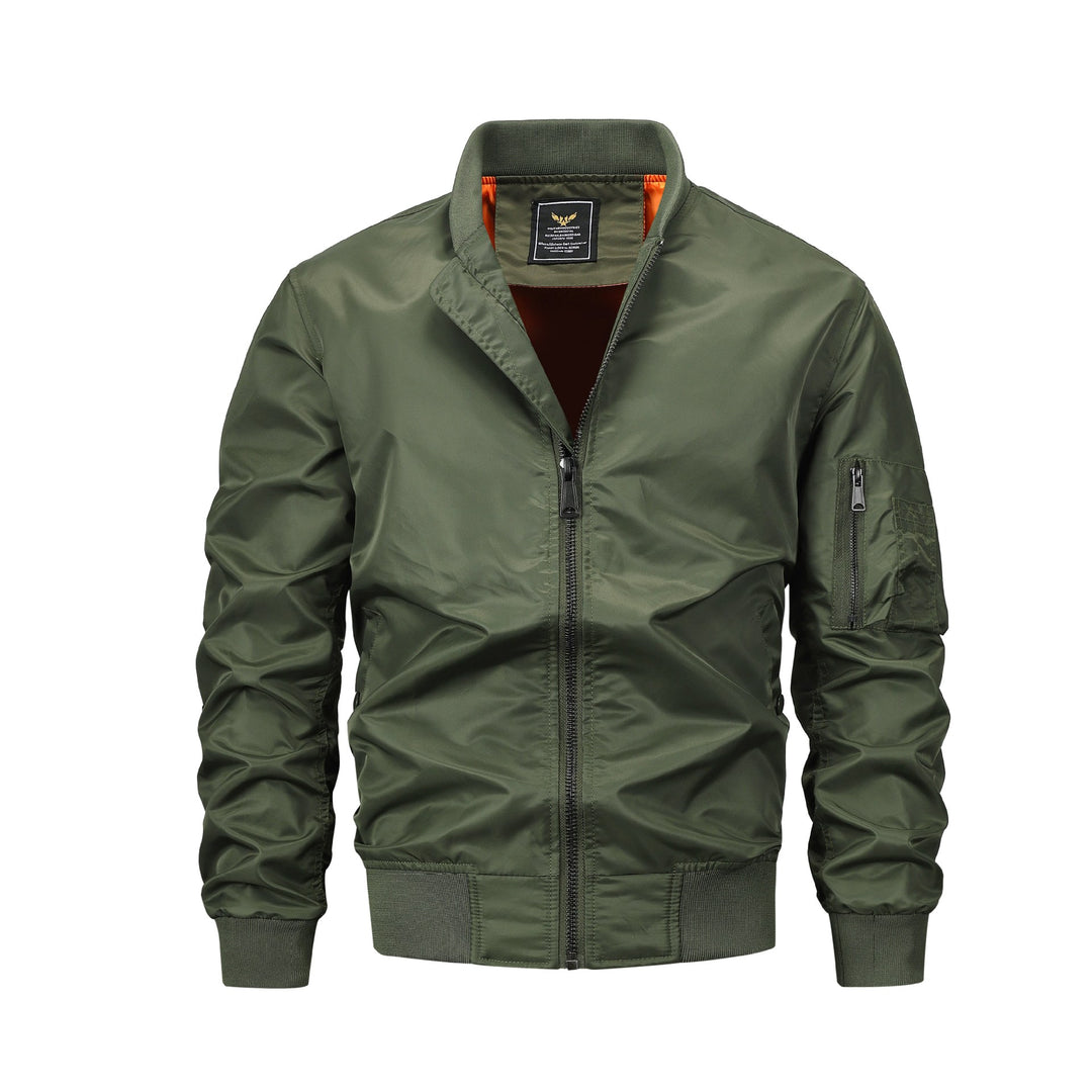 Men's Lightweight and Fashionable Bomber Jacket Mune Fashion
