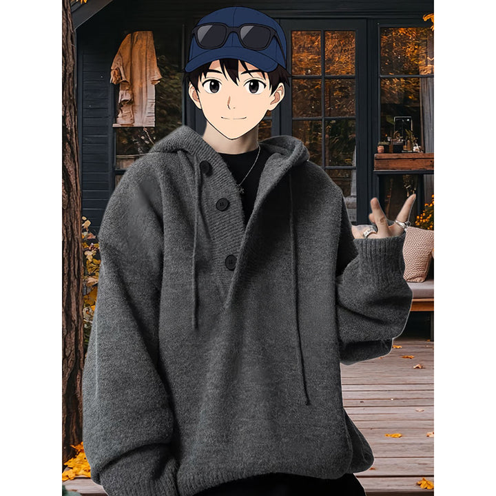 Women's Cozy Hoodie with Button Details Mune Fashion