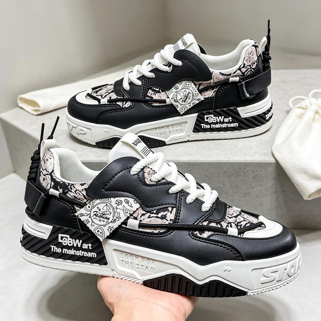 Men's Sporty Sneakers with Urban Design Mune Fashion