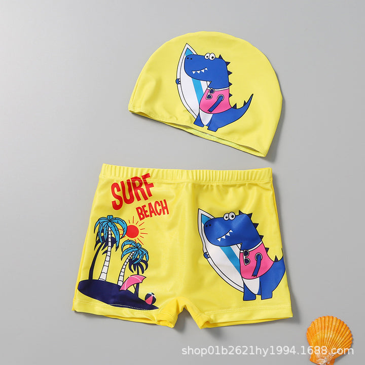 Boys' swim set with cheerful dinosaur motif Mune Fashion