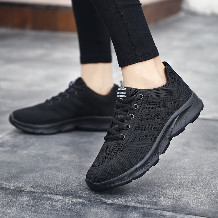 Unisex nan light breathable knitted sneakers with cushioning midsole Mune Fashion