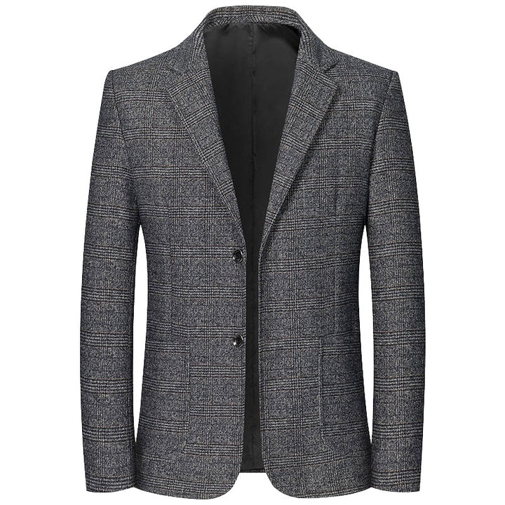 Men's Blazer Glencheck Slim Fit with Light Inner Lining Mune Fashion
