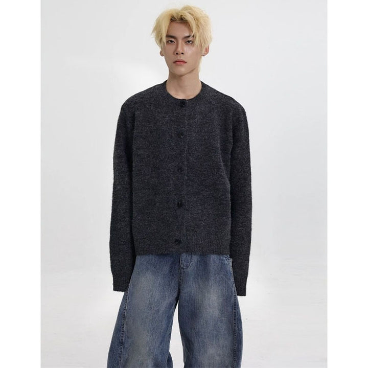 Women's Classic Cardigan with Button Placket Mune Fashion
