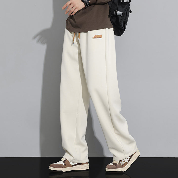 Men's Fashion Casual Pants with Wide Cut
