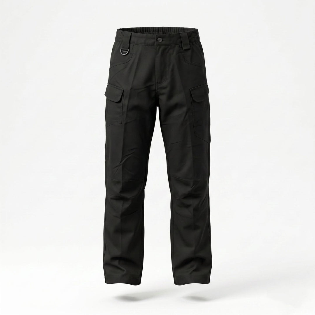 Men's trekking cargo pants with knee reinforcement, multifunctional pockets, and straight cut Mune Fashion
