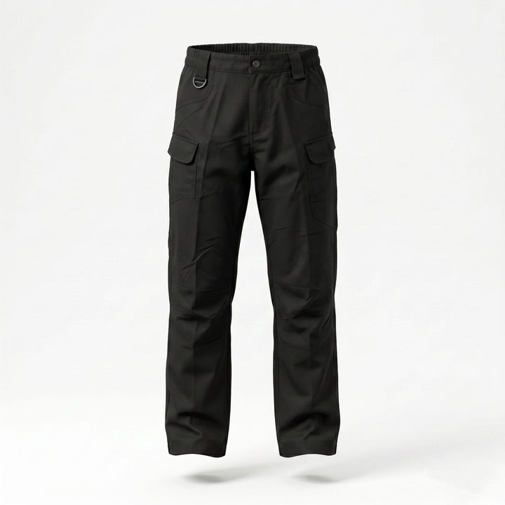 Men's trekking cargo pants with knee reinforcement, multifunctional pockets, and straight cut Mune Fashion