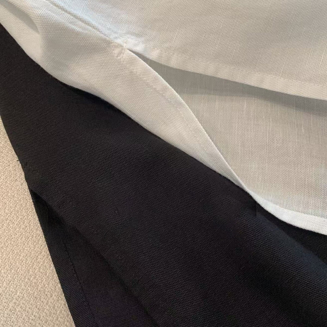 Women's elegant and airy blouse made of fine fabric Drune