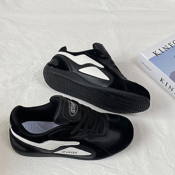 Ladies Retro-Inspired Sneakers with Breathable Upper Material Mune Fashion