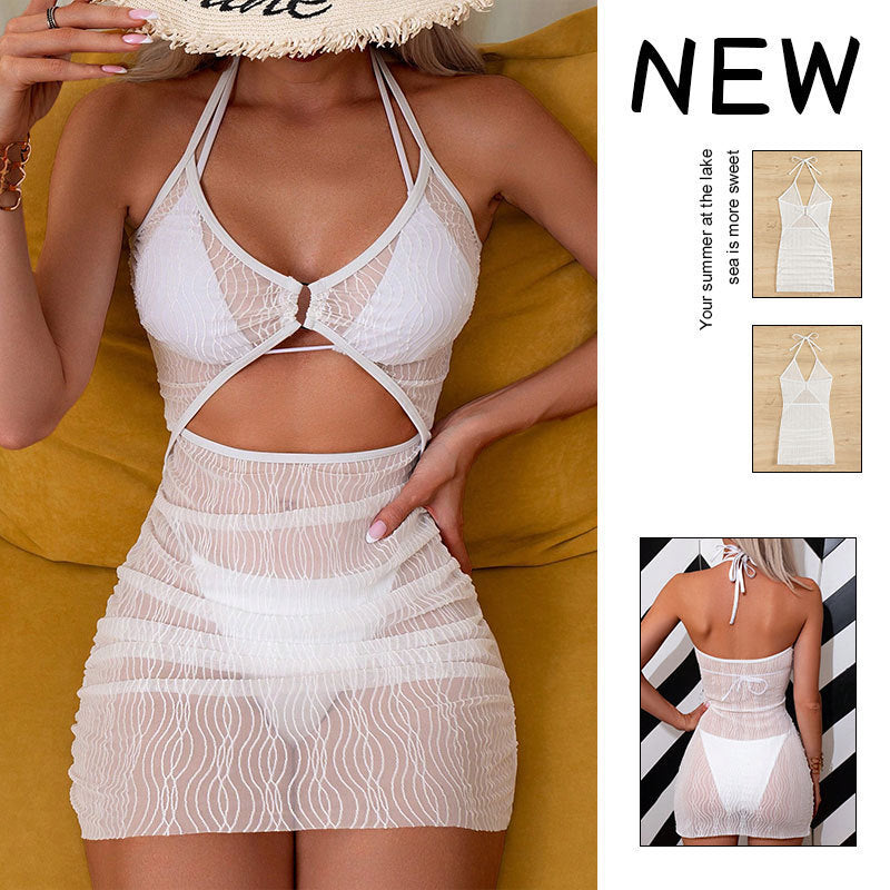 Women's dress with sophisticated cut-out detail