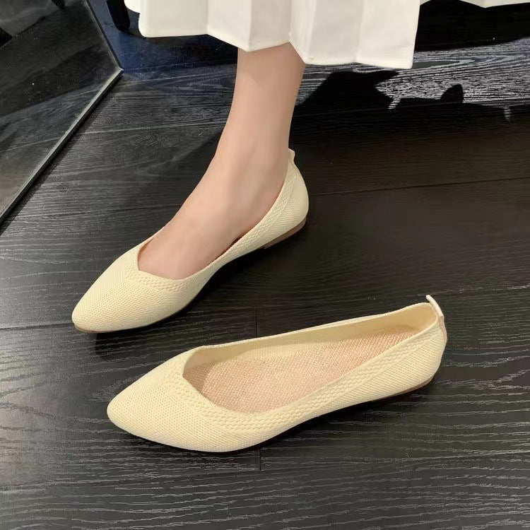 Ladies elegant and breathable ballerinas with flexible footbed Mune Fashion