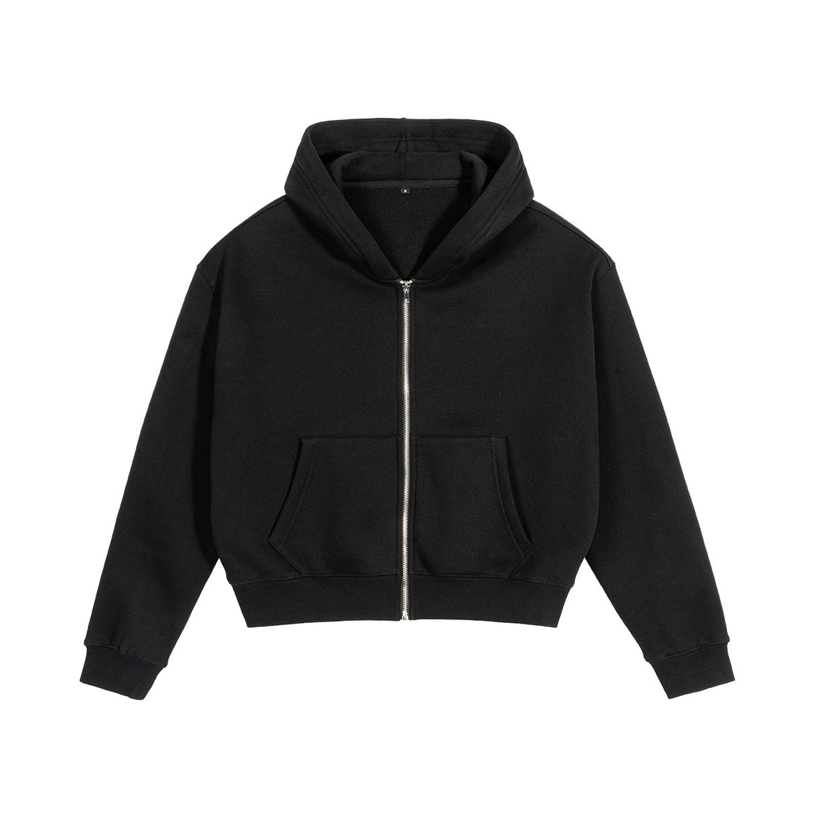 Unisex Short Cut Hoodie with Full Zip Mune Fashion