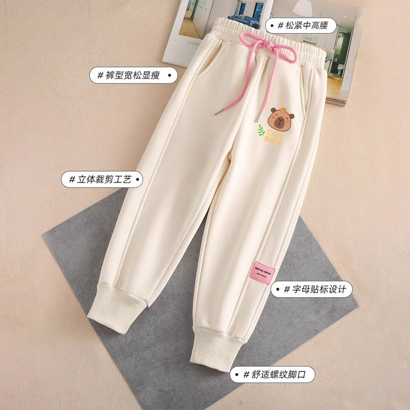 Women's comfortable sweatpants with drawstring Mune Fashion