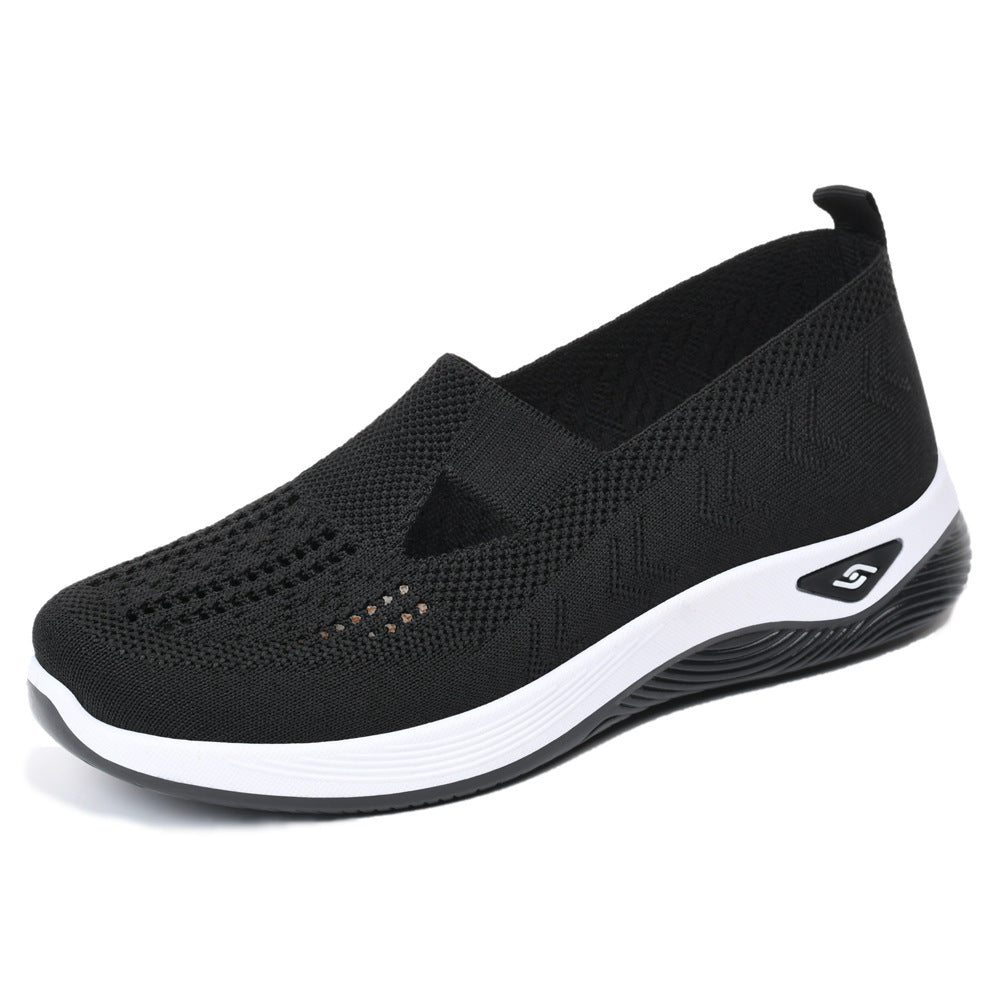 Ladies lightweight knitted slippers with orthopedic comfort sole Mune Fashion
