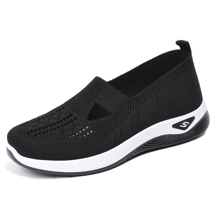 Ladies lightweight knitted slippers with orthopedic comfort sole Mune Fashion