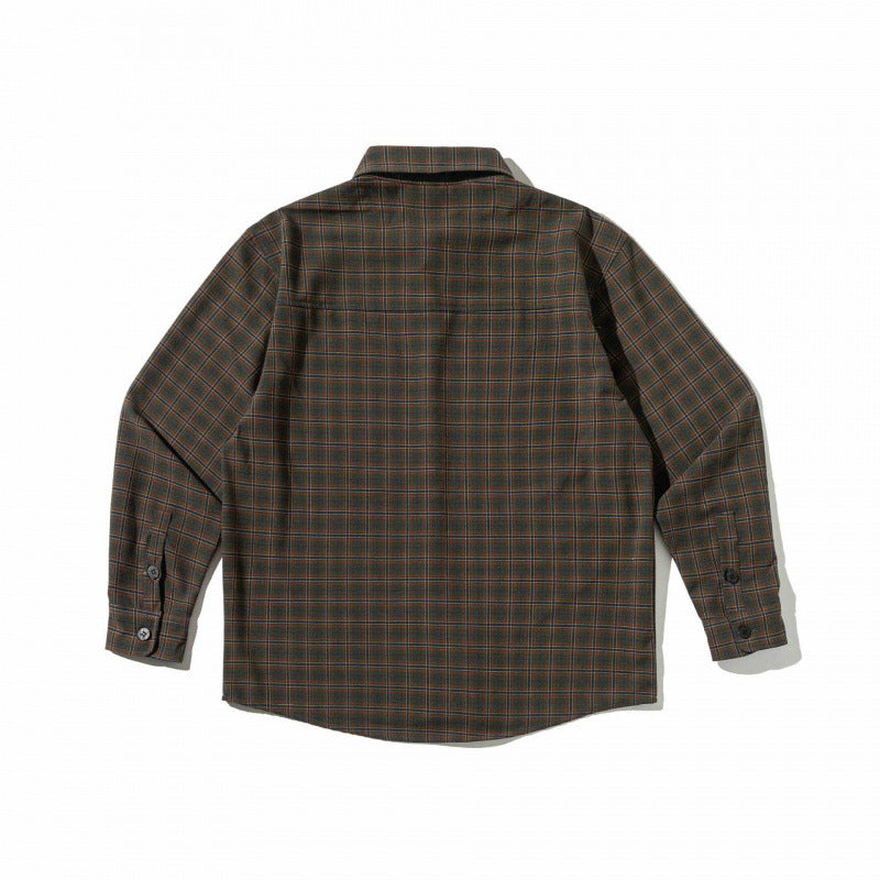 Unisex Boxy Checkered Overshirt made of Cotton Blend with Chest Pocket Mune Fashion
