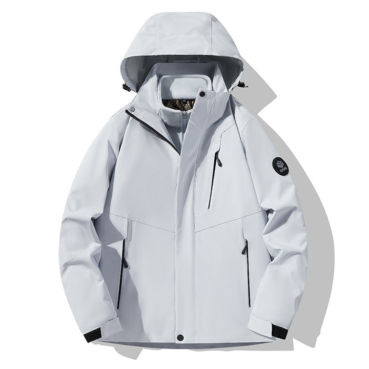Men's triple combinable functional jacket with detachable quilted vest Mune Fashion