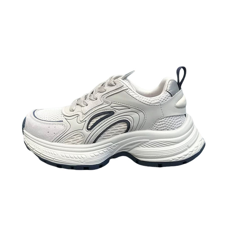 Women's platform sneaker with breathable mesh and sculpted comfort sole Mune Fashion
