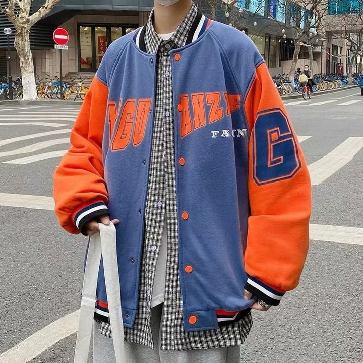 Women Sporty College Jacket Mune Fashion