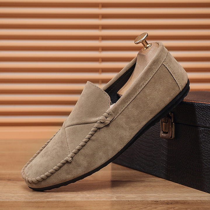 Men's Sophisticated Suede Moccasins