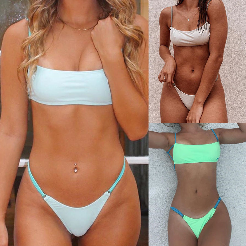 Women’s Sporty Bikini Set with Adjustable Straps Mune Fashion