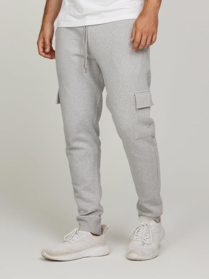Ladies' narrow-cut cargo jogging pants with ergonomic seams, elastic comfort waistband, and patch flap pocket Mune Fashion