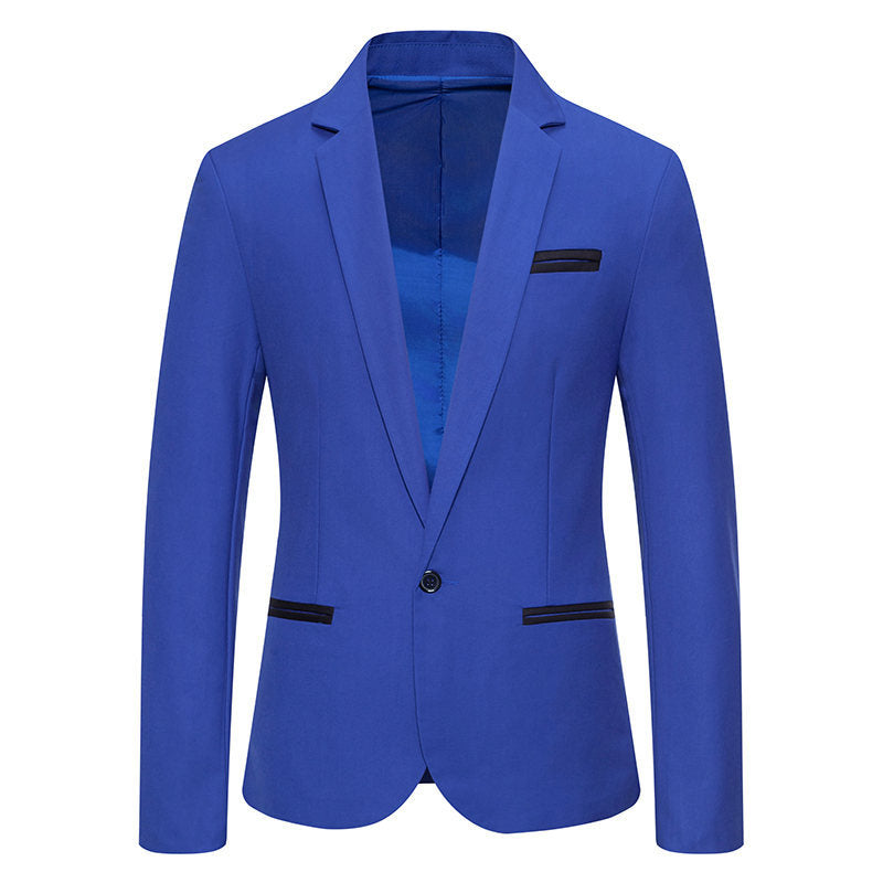 Mune | Men's Elegant Blazer with Contrasting Details