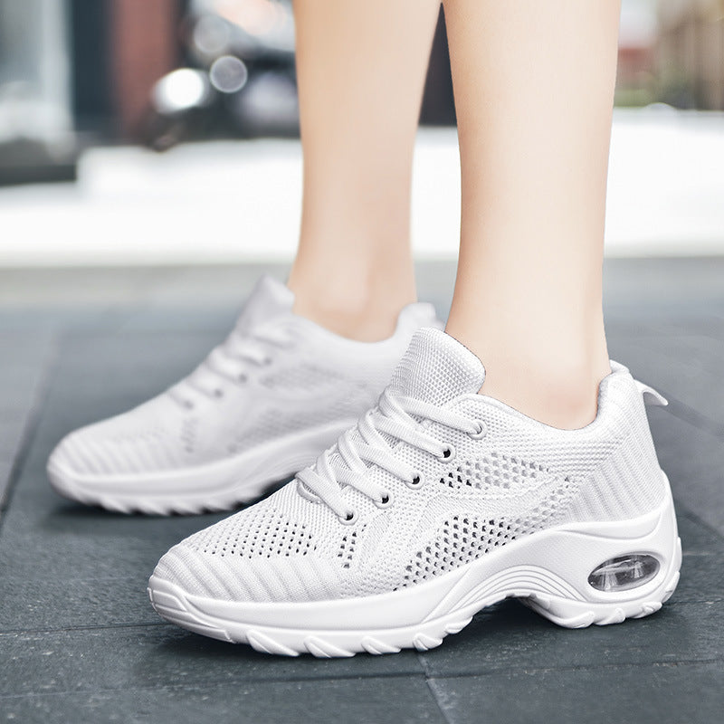 Unisex cushioning everyday sneaker with visible heel air cushion and knitted comfort upper Mune Fashion