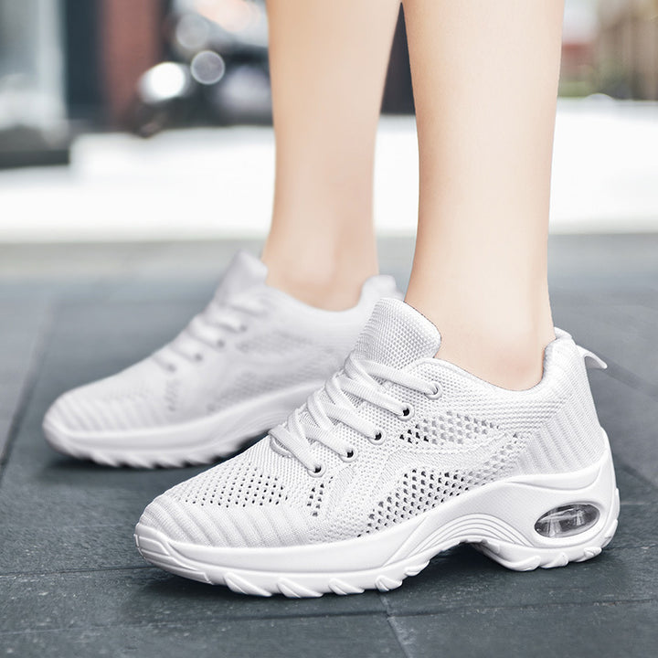 Unisex cushioning everyday sneaker with visible heel air cushion and knitted comfort upper Mune Fashion