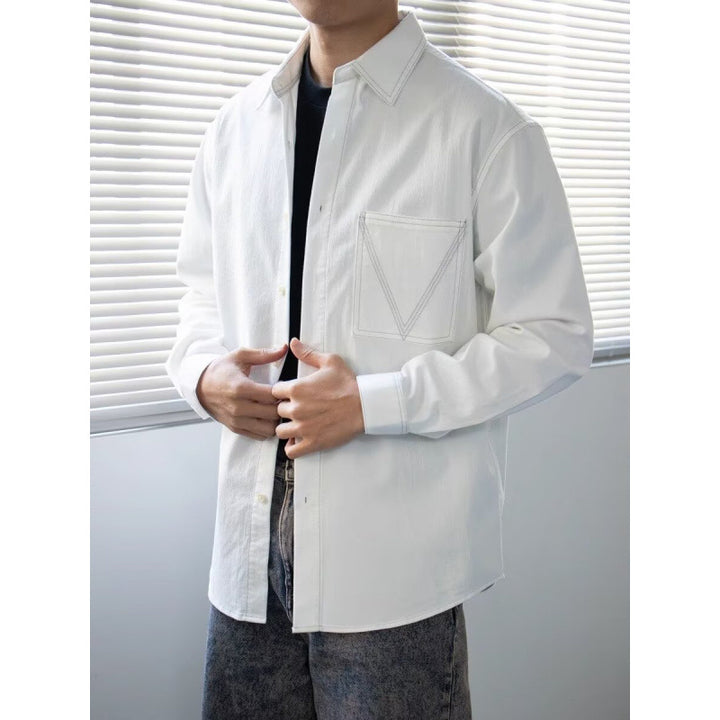 Men's Casual Shirt with Pockets Mune Fashion