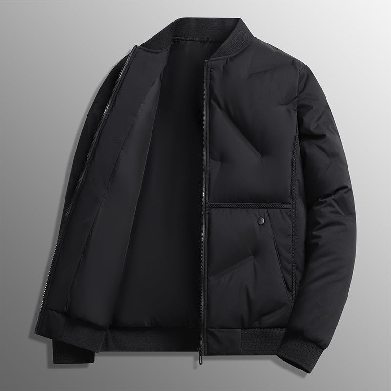 Men's sporty and warm quilted jacket