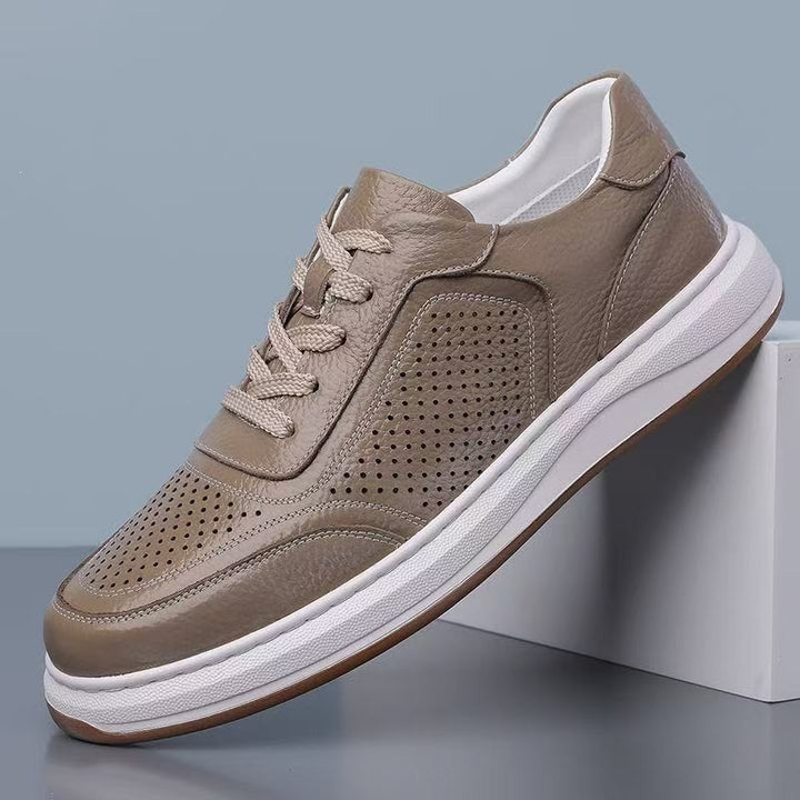 Men's Comfortable Leather Sneakers Mune Fashion