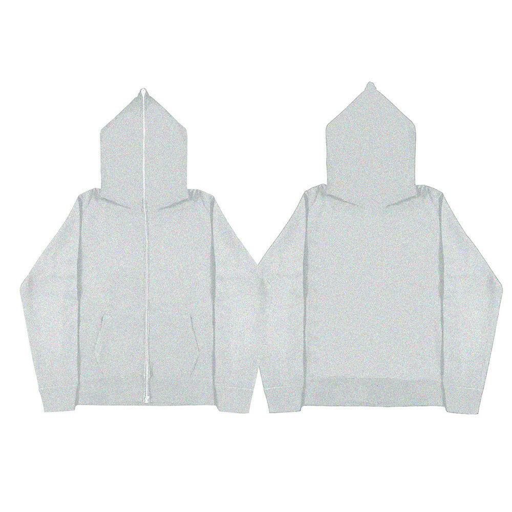Unisex nan hooded jacket with continuous zipper, double-layered hood and kangaroo pockets Mune Fashion