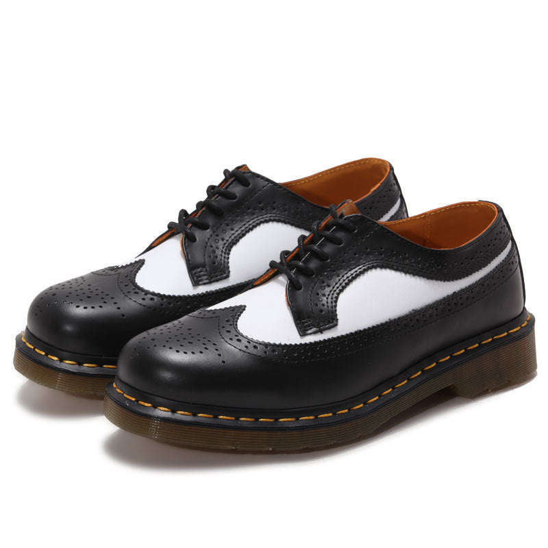 Men's classic brogue derby lace-up shoes with padded air sole Mune Fashion